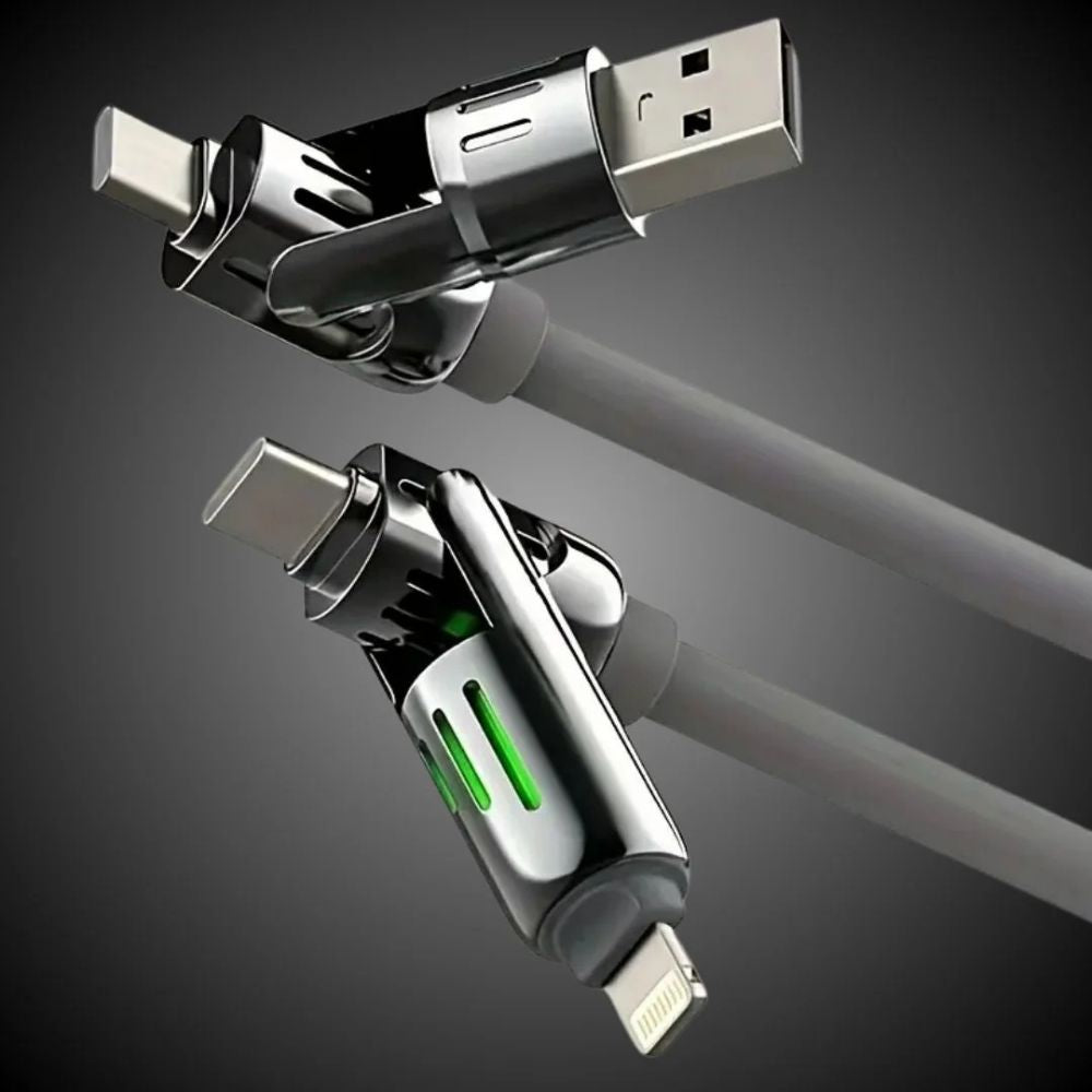 Cavo Universale 4-in-1 Multi USB, Type-C, Lightning, lunghezza 1.5 m